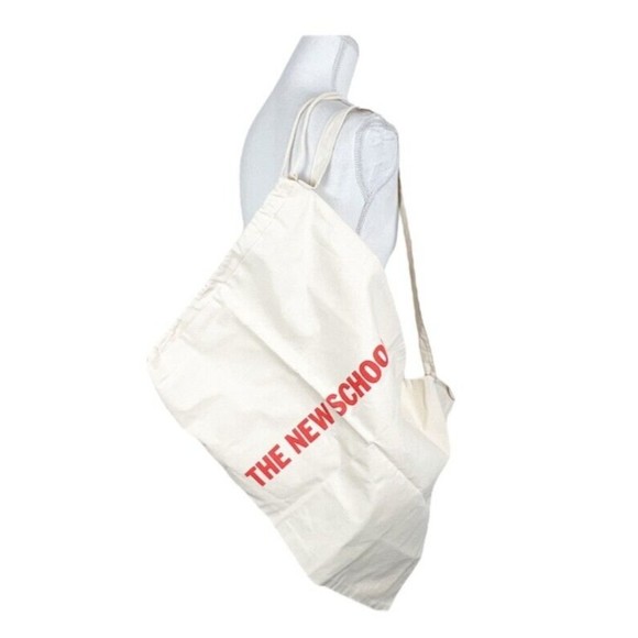 The New School Duffel Sack Tote Canvas Bag - Picture 2 of 10